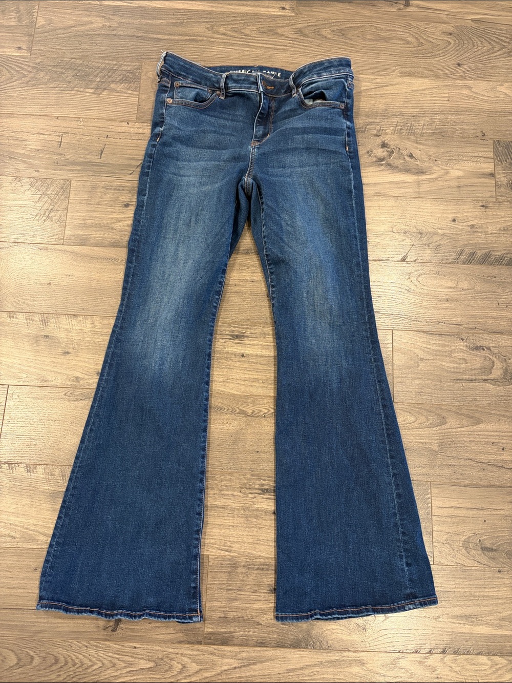 American Eagle Outfitters Low Rise Flare Jeans